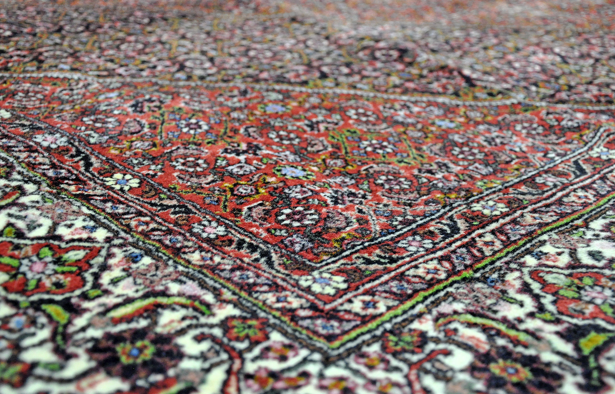 Bidjar Perserteppich Herati | Rautenmedaillon