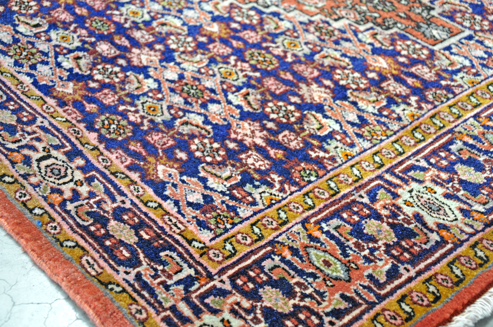 Kurden Bidjar Perserteppich alt | Herati-Muster