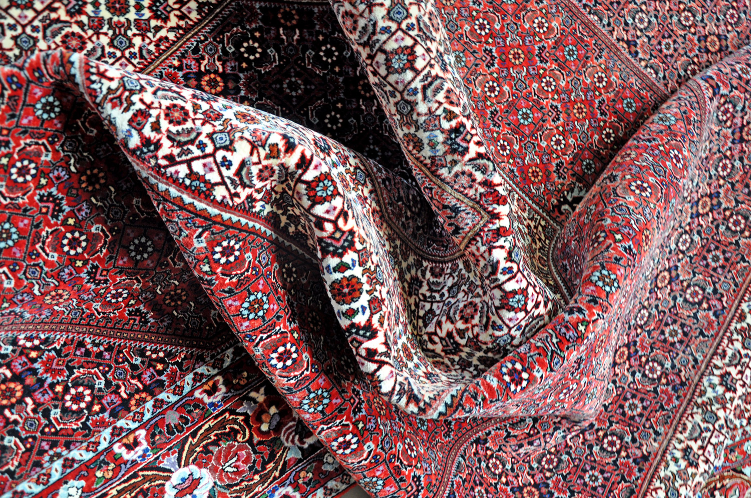 Bidjar Tekab Perserteppich | Herati-Muster