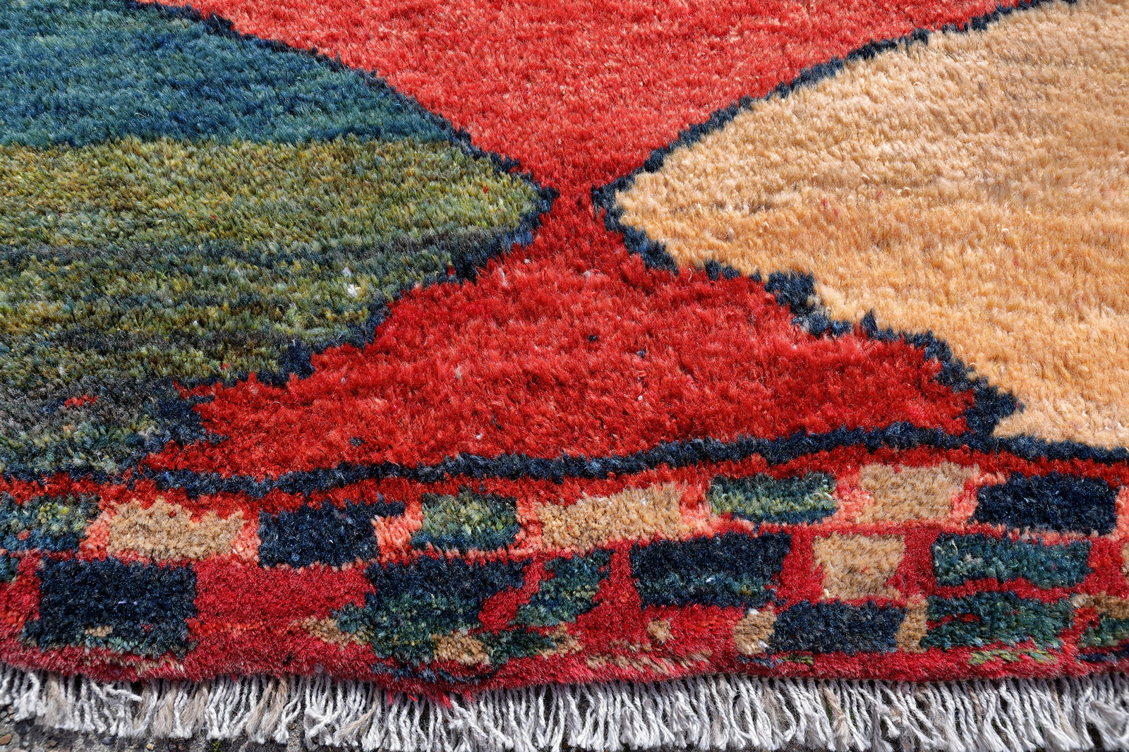 Gabbeh Perserteppich fein | Wolle