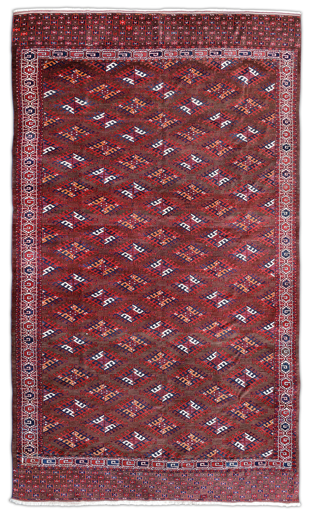 Chodor Orientteppich Turkmenistan alt | Gölmuster