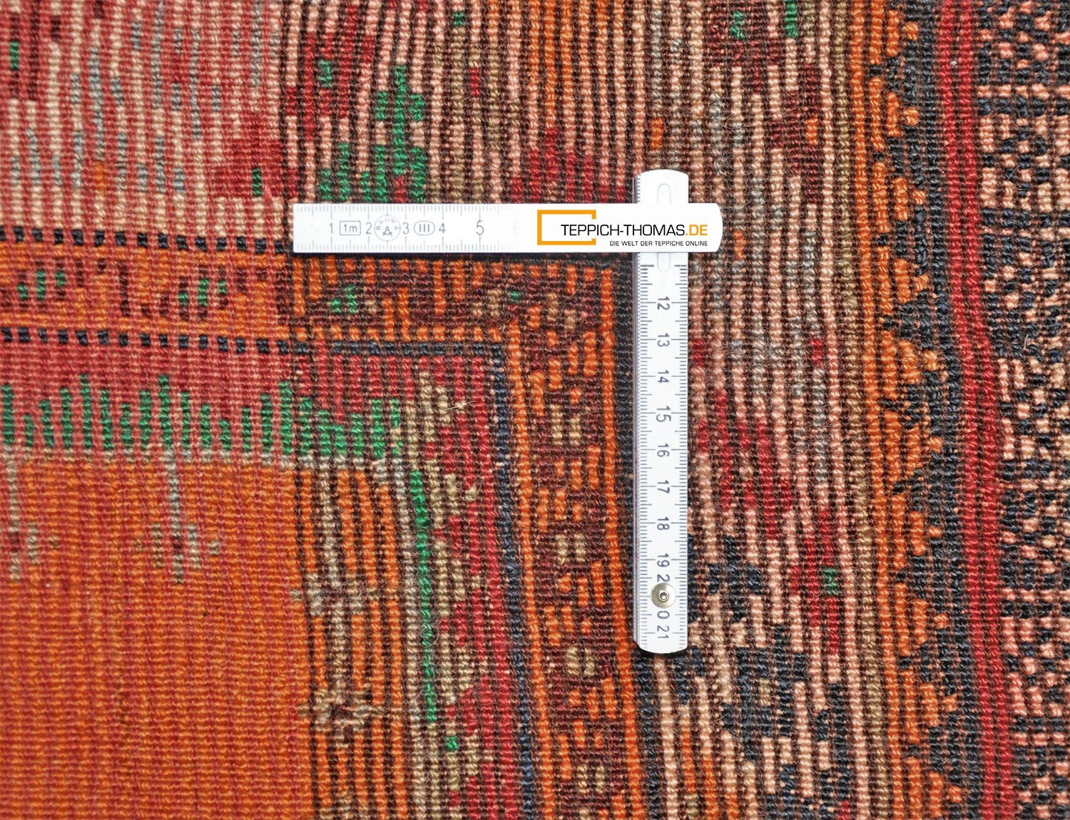 Gabbeh Perserteppich Ghashghai alt | Felder