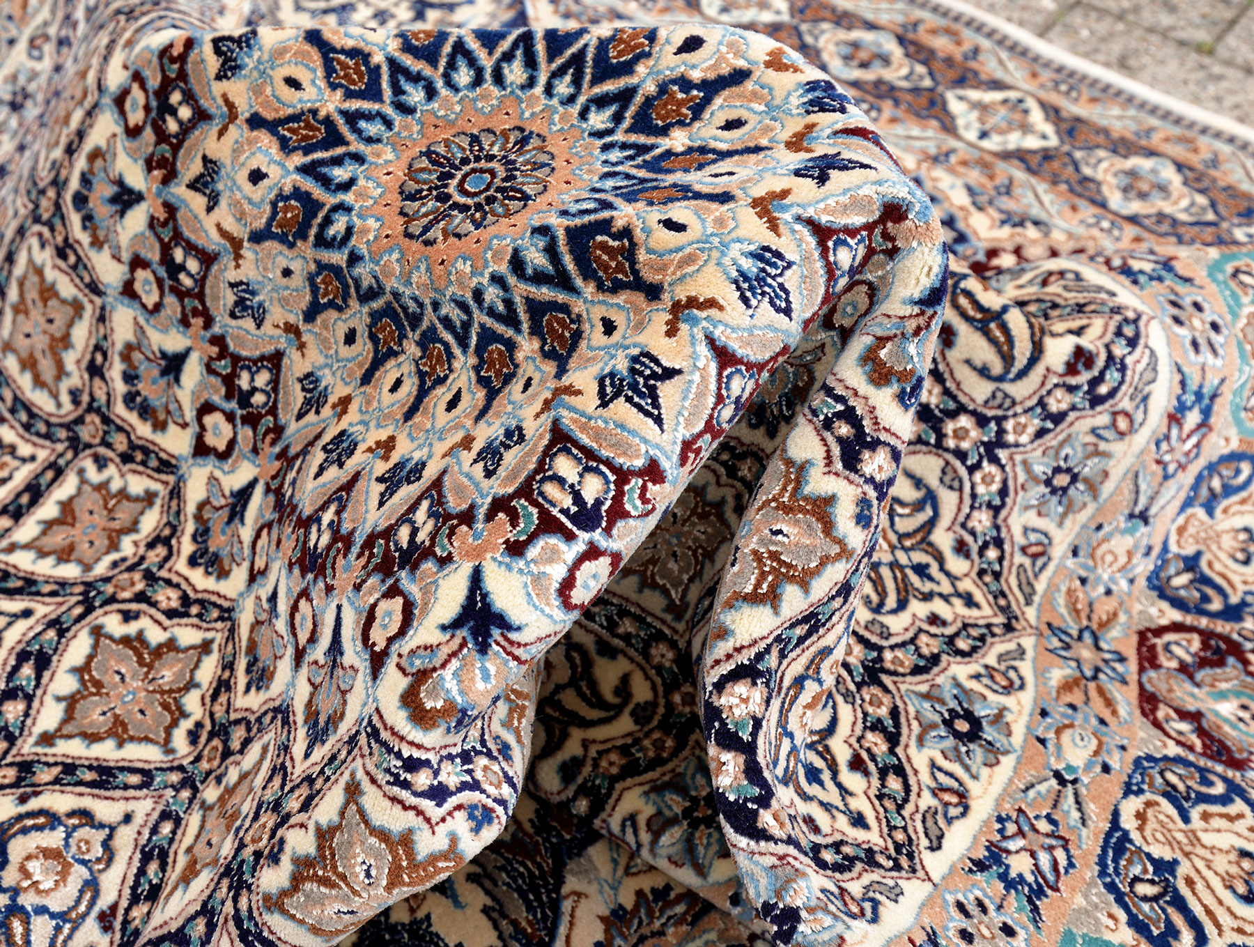 Nain Perserteppich 6 La neu | Moscheekuppel