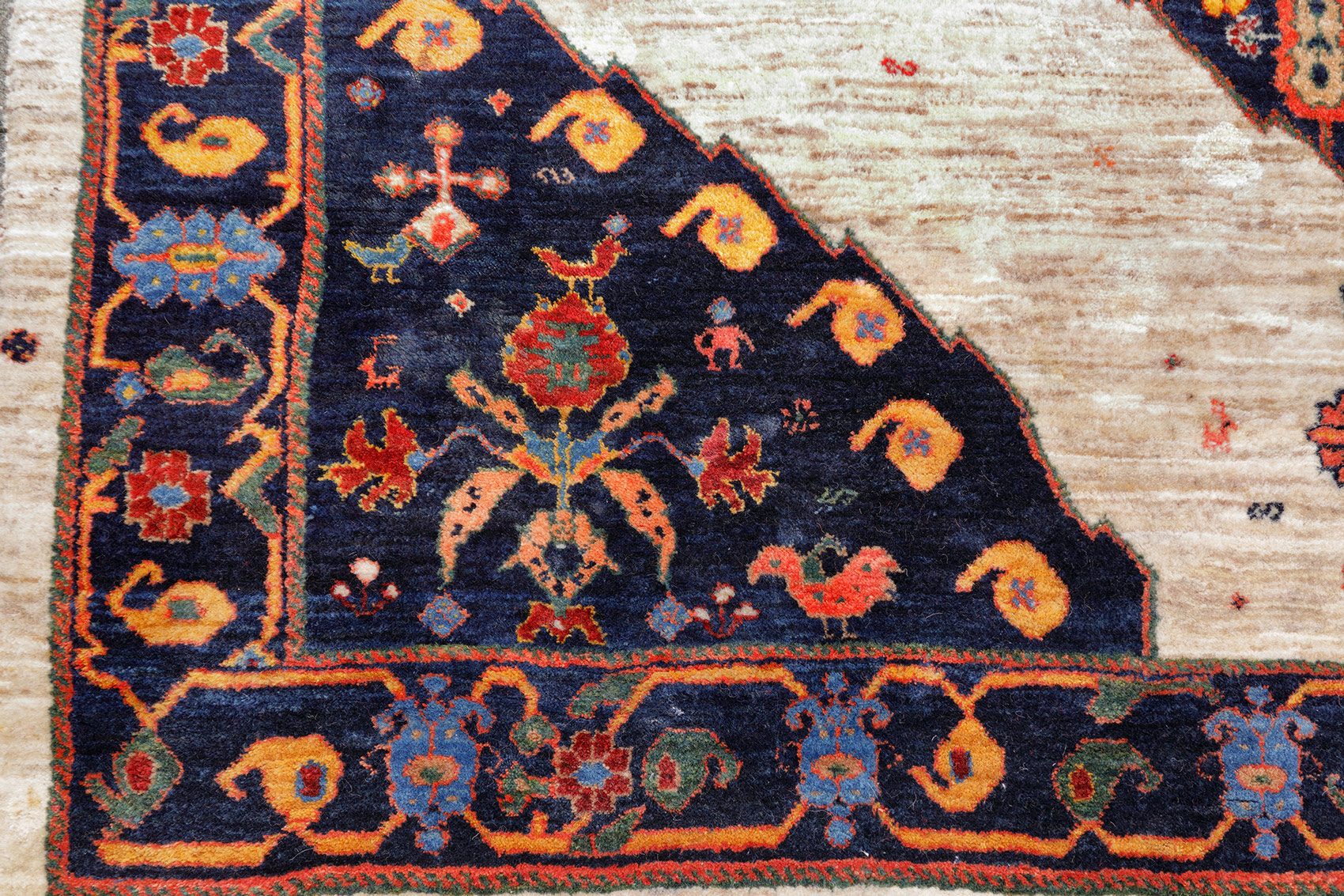 Janihali Perserteppich Die Wüste lebt | Schurwolle