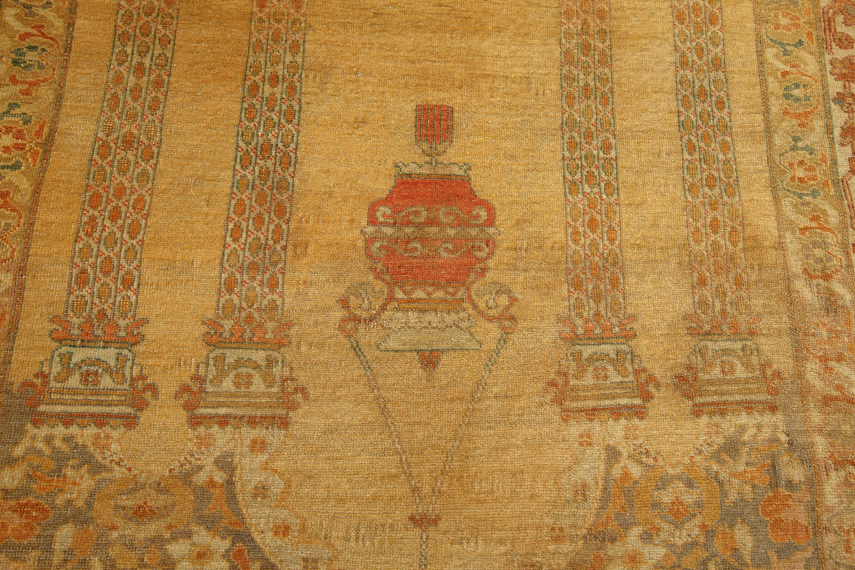 Melas Siebenbürgenteppich Türkei antik | Wolle