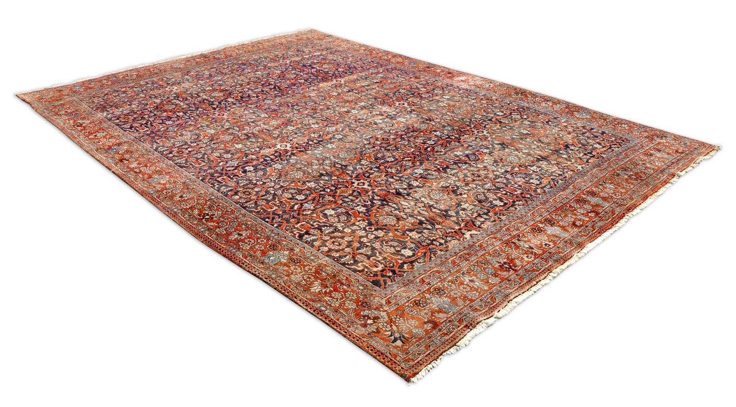 Bidjar Perserteppich Antik | Herati-Muster