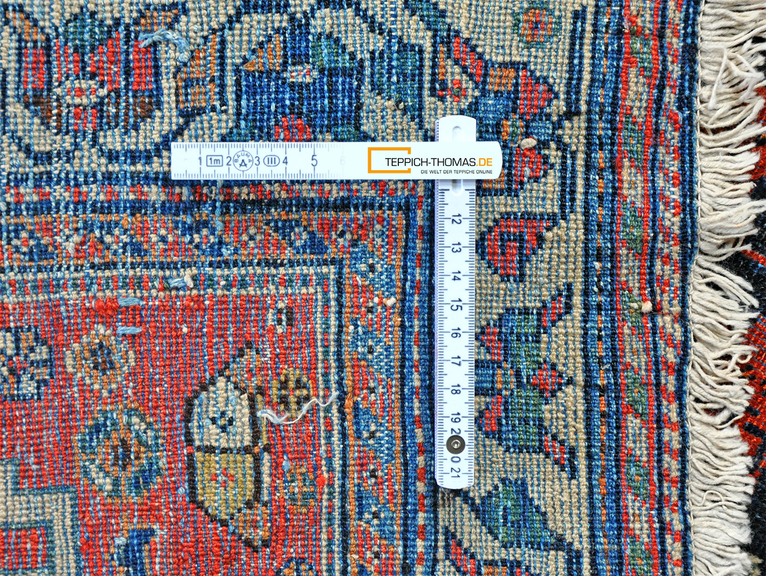 Ghaschghai Perserteppich antik | Adlermotive