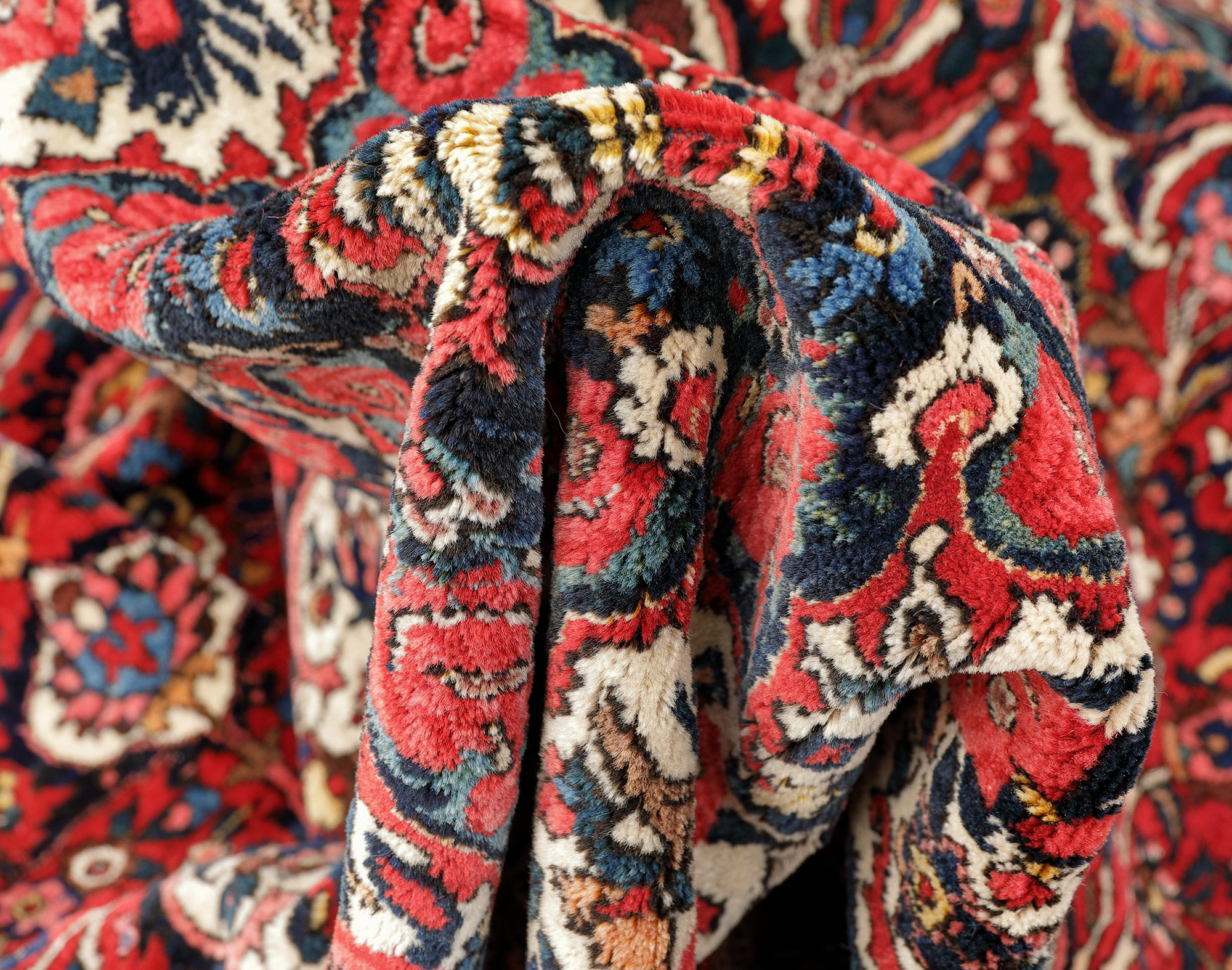 Bachtiar Perserteppich alt | Wolle