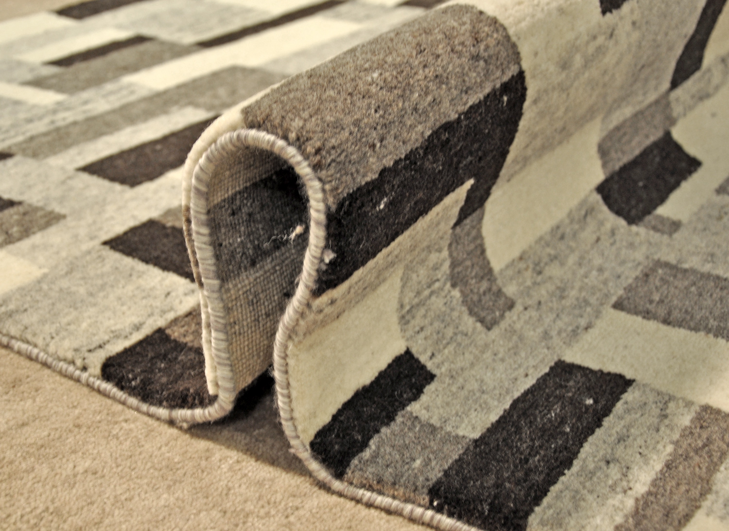 Natur Pur Teppich Natura N-526 | grau/multi