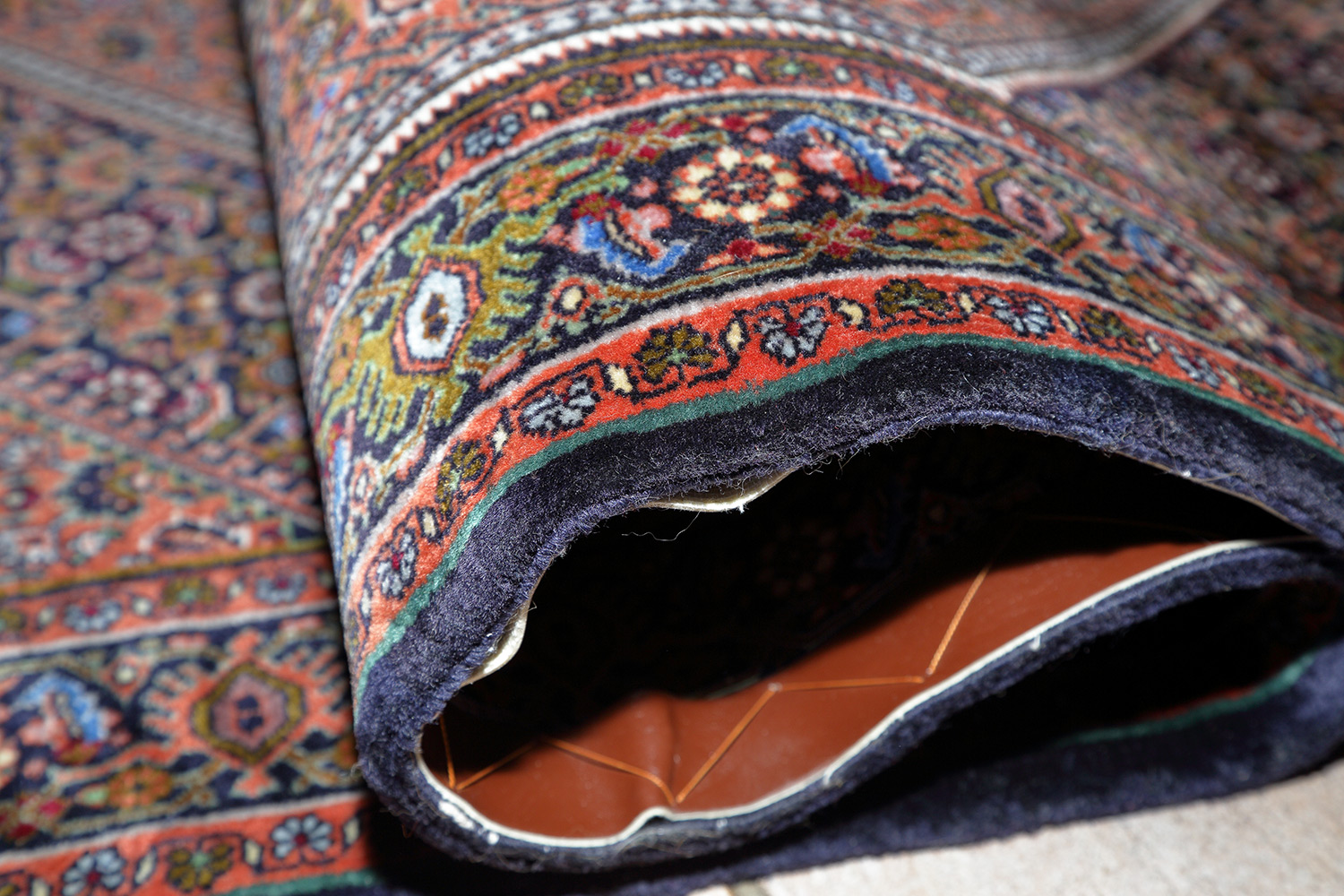 Bidjar Perserteppich Rautemedaillon | Herati-Muster