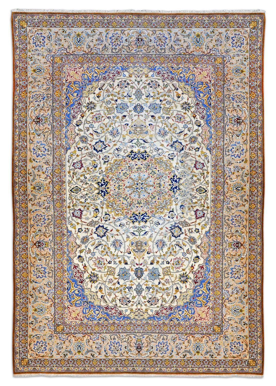 Isfahan Perserteppich neu | Medaillon Isfahan Perserteppich neu | Medaillon