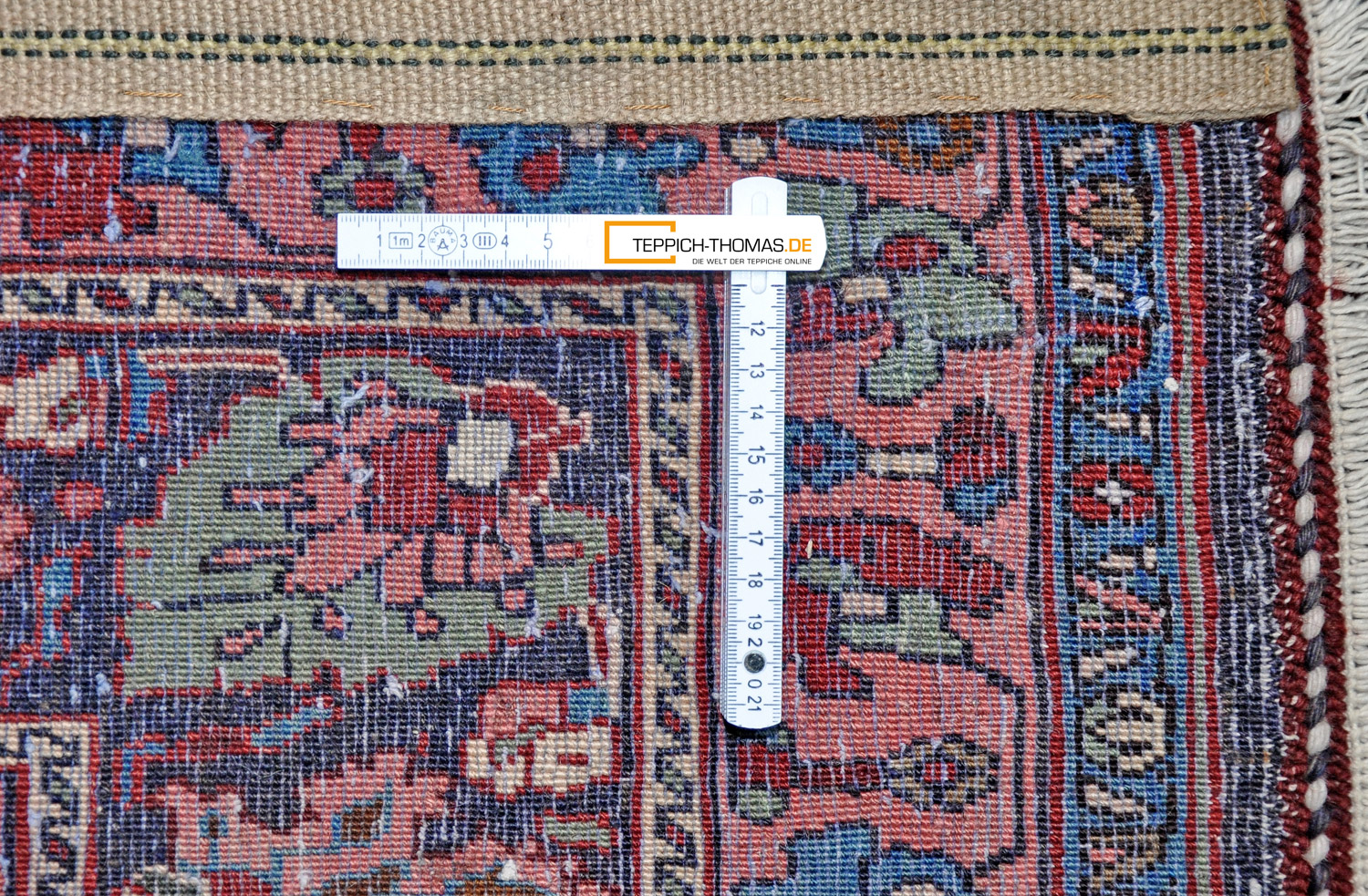 Bidjar Perserteppich allover | Herati-Muster