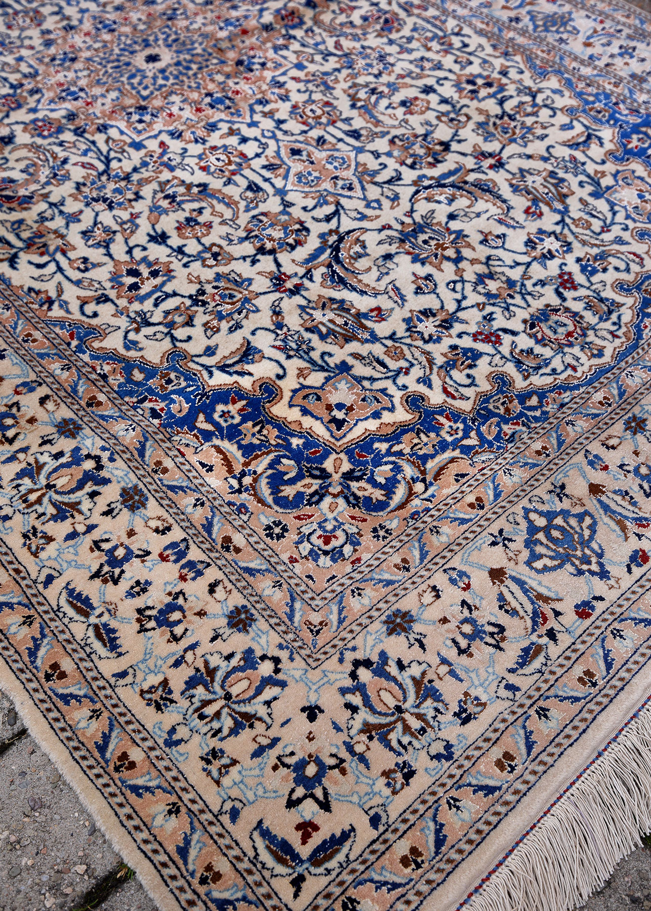 Nain Perserteppich 6 La neu | Medaillon