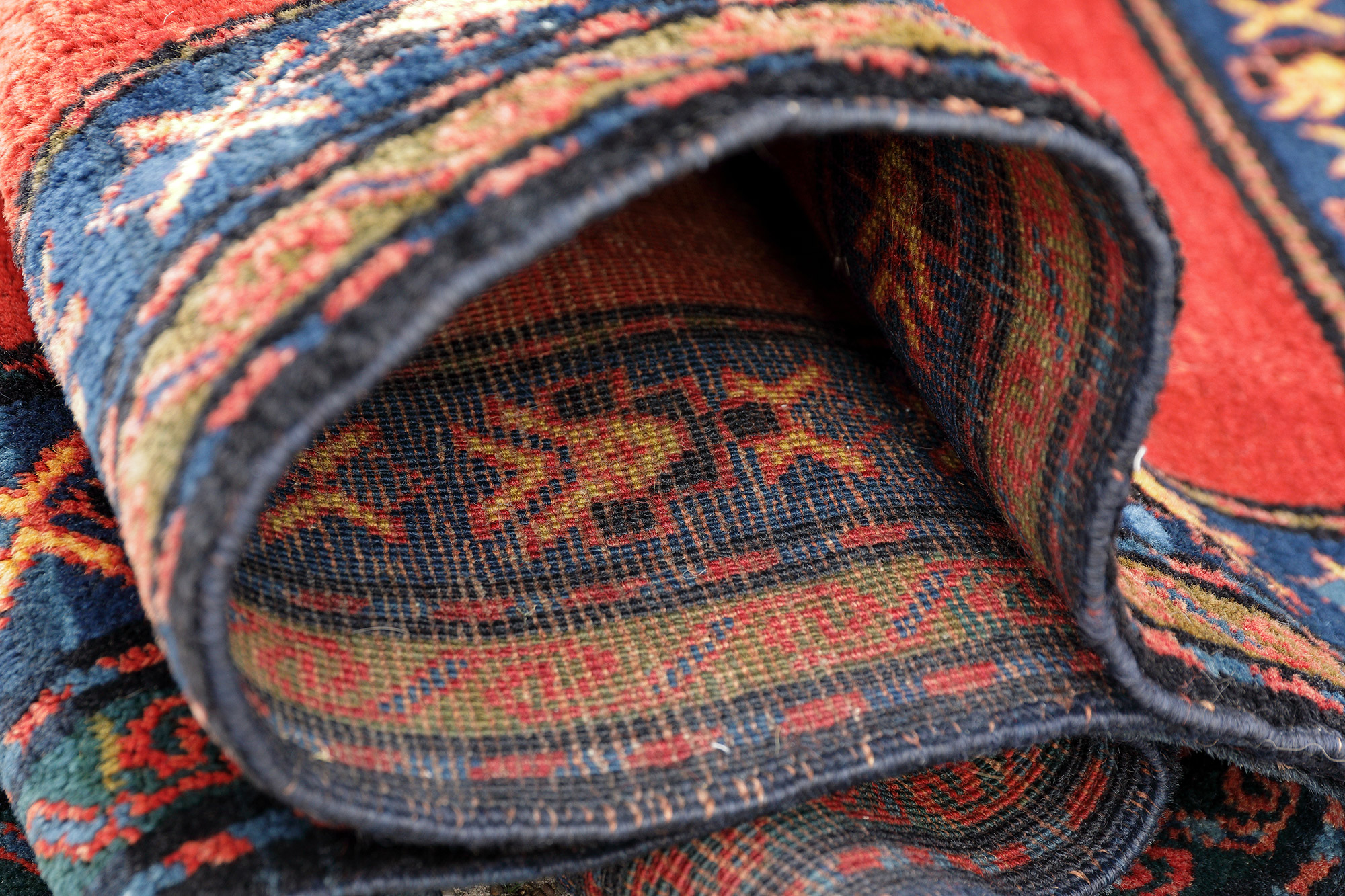 Schild-Kazak Orientteppich alt | Kaukasus