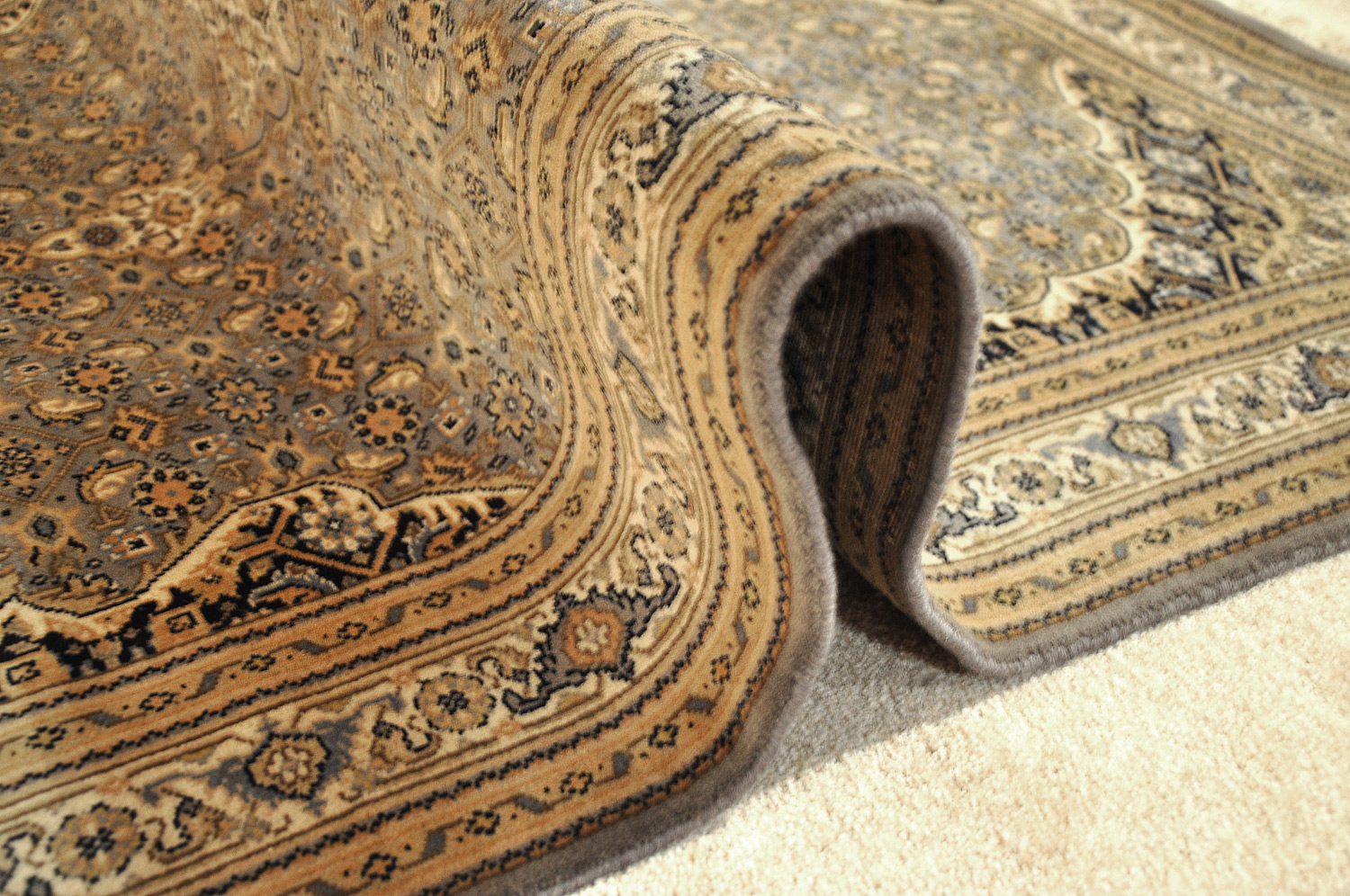 Jaipur Bidjar Indischer Knüpfteppich | Neuseelandwolle