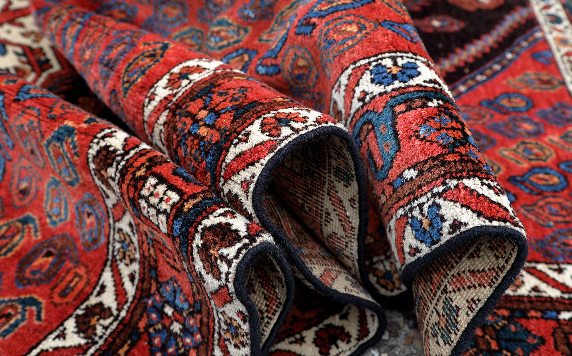 Maslaghan Perserteppich alt | Botehmuster