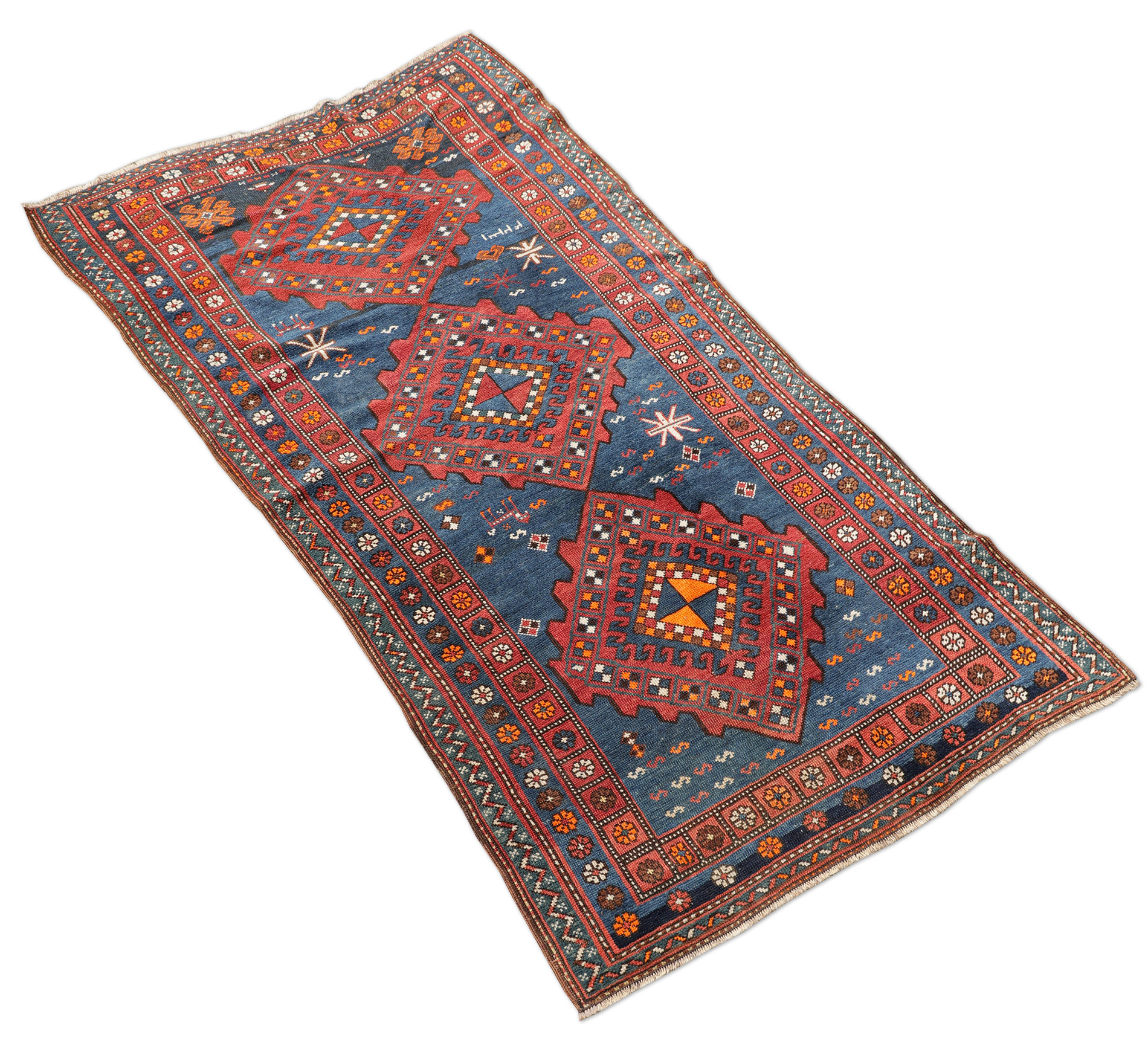 Kazak Orientteppich antik | Kaukasus