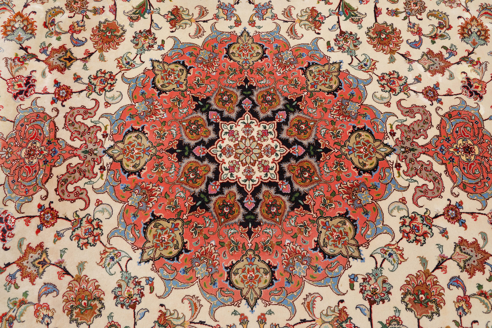 Täbriz Perserteppich neu 50 Radj | Floral