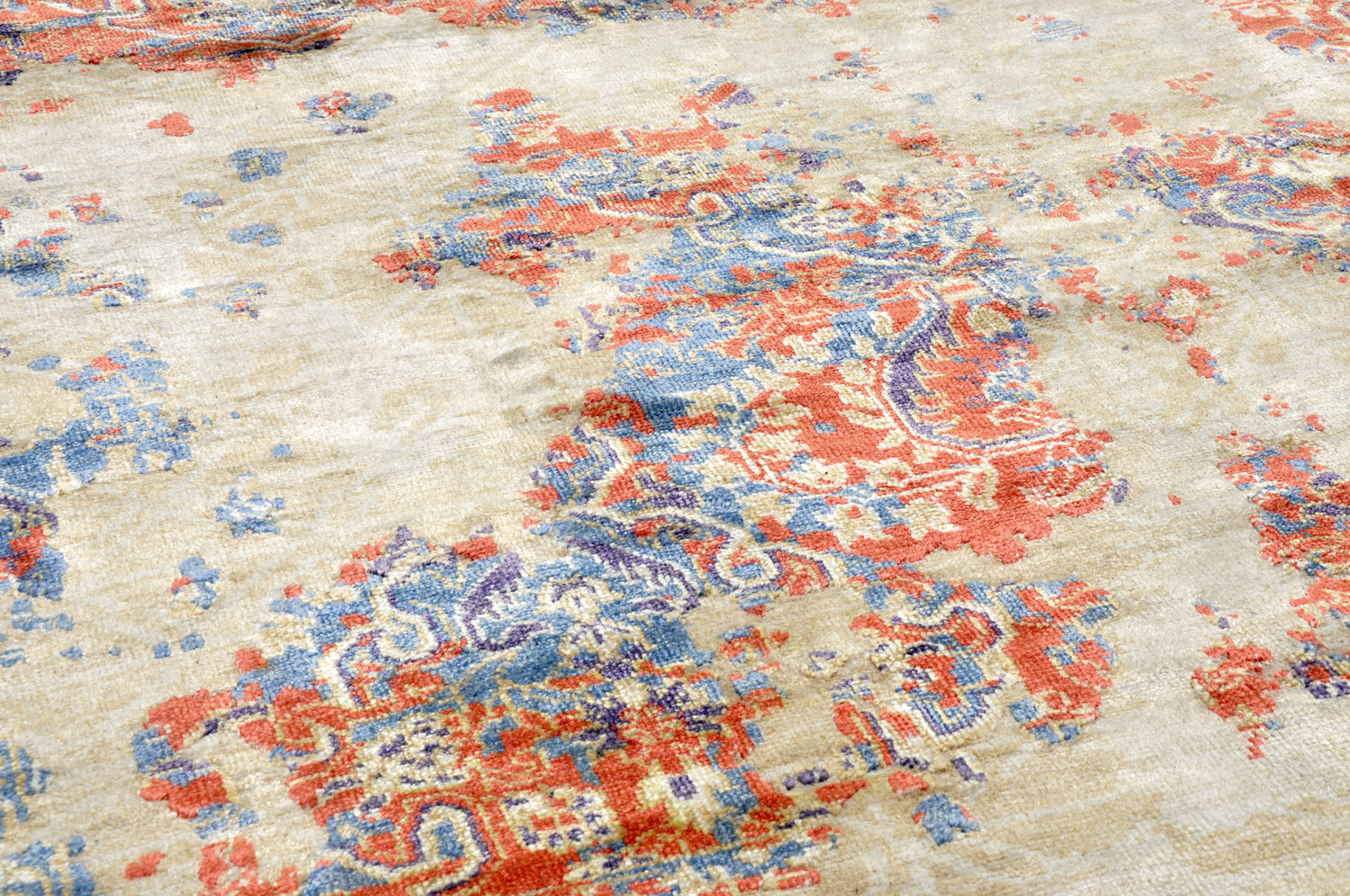 Ramesh Vintageteppich Indien | Schurwolle