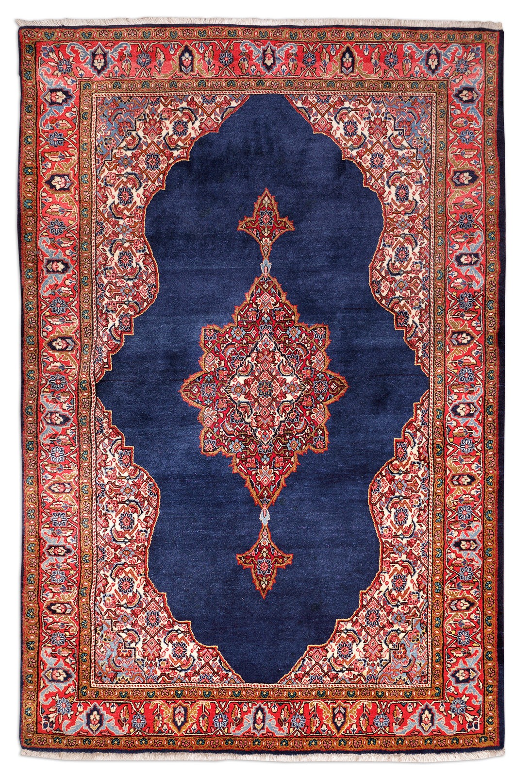 Bidjar Perserteppich blau | Medaillon Bidjar Perserteppich blau | Medaillon