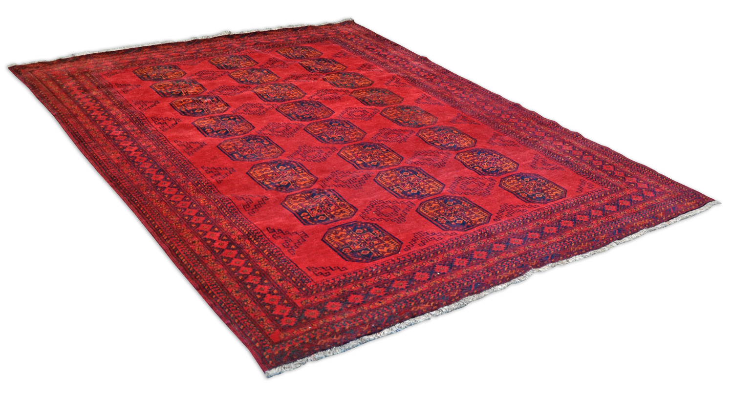 Ersari Orientteppich Turkestan alt | Güllmuster