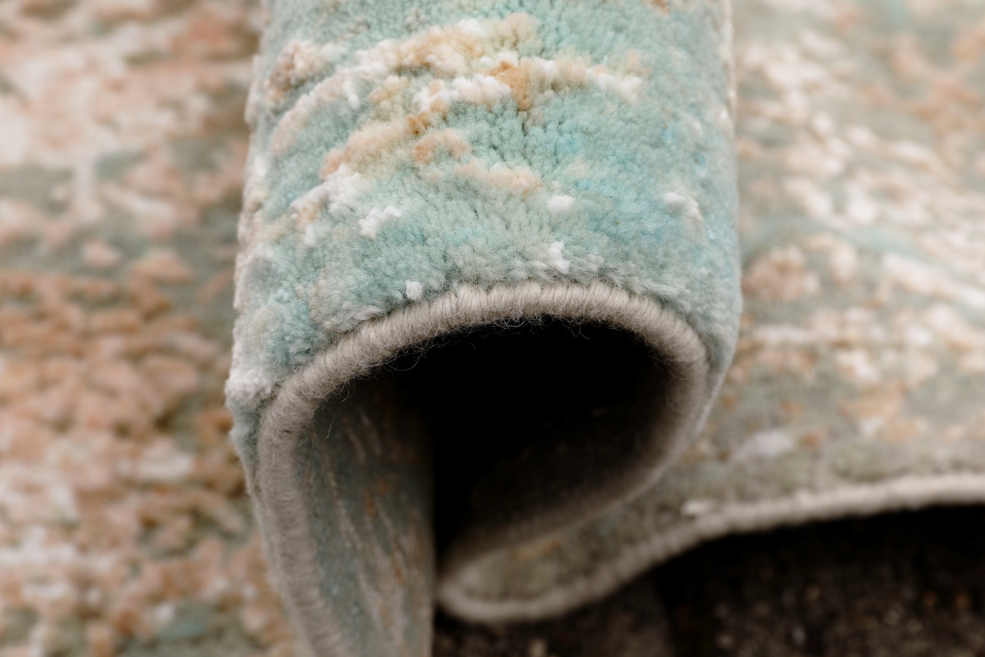 Thomas Designteppich Indien | Schurwolle