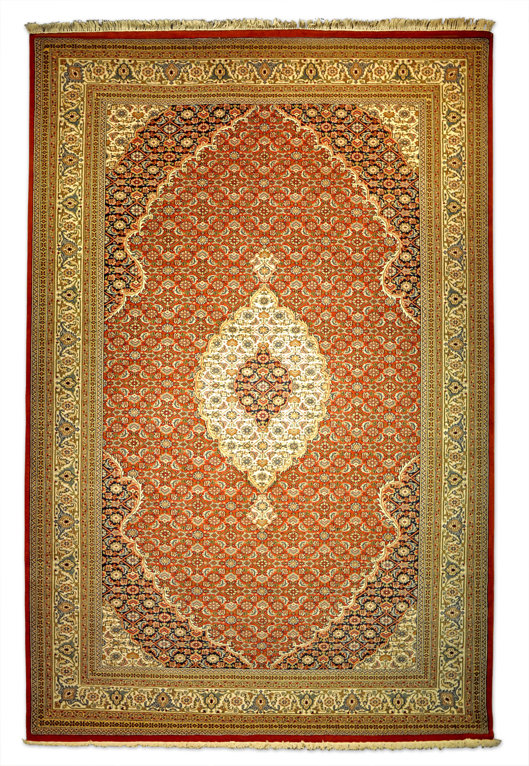 Jaipur Bidjar | Indischer Knüpfteppich rot Jaipur Bidjar | Indischer Knüpfteppich rot