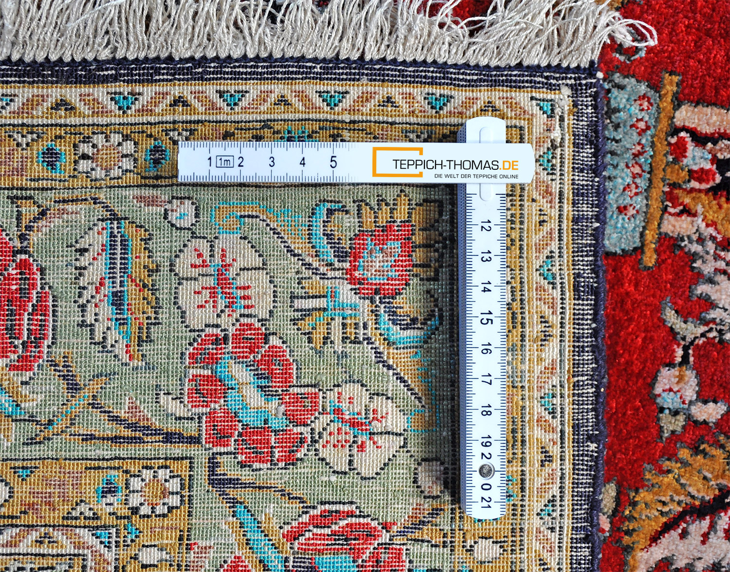 Ghom Perserteppich Mihrab | Seide