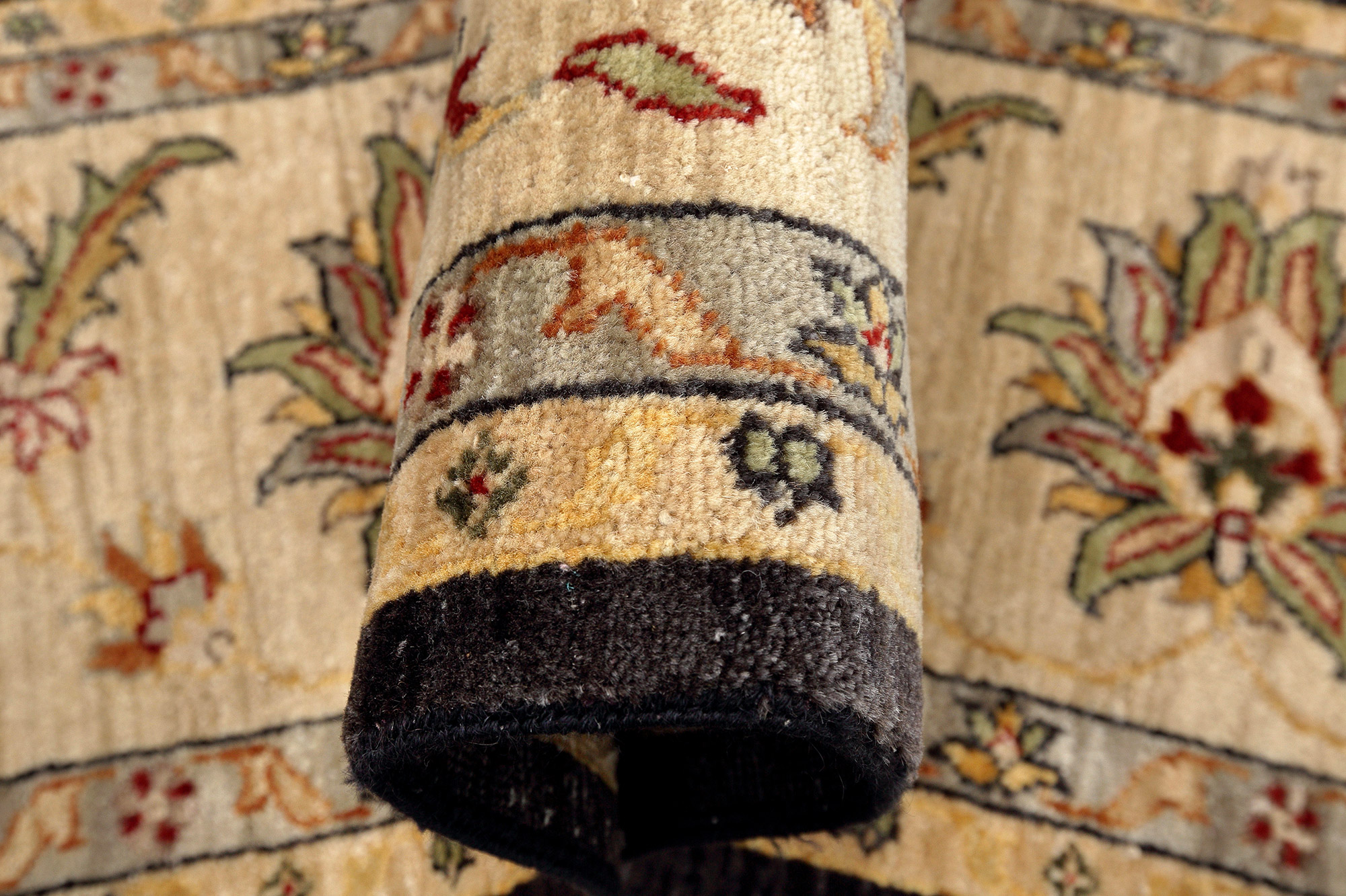 Ziegler Orientteppich Indien neu | Floral