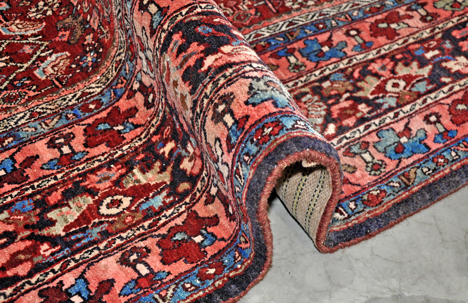 Bidjar Perserteppich allover | Herati-Muster