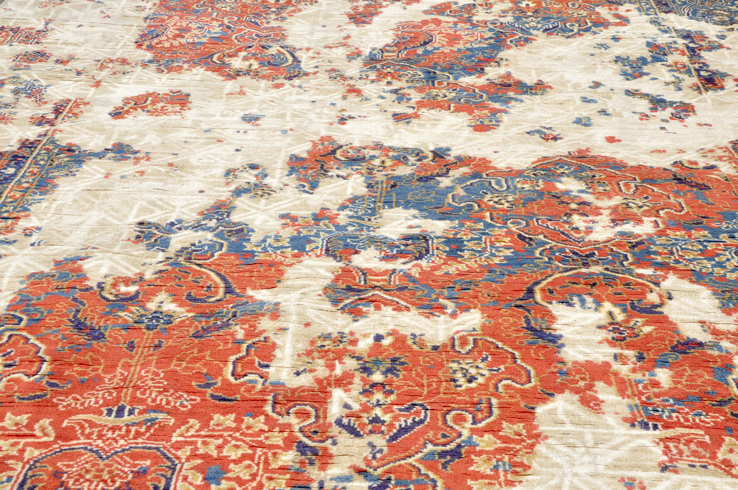 Ramesh Vintageteppich Indien | Schurwolle