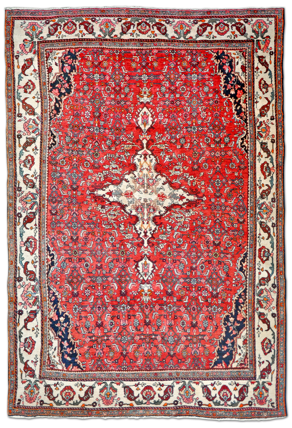 Bidjar Perserteppich Medaillon | Herati-Muster Bidjar Perserteppich Medaillon | Herati-Muster