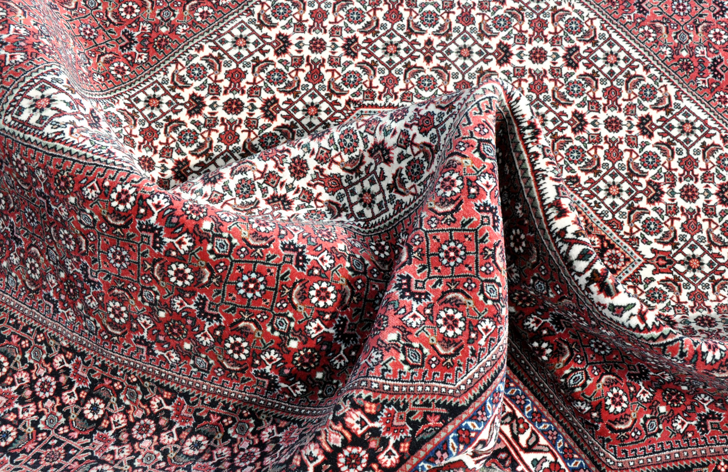 Bidjar Perserteppich rot | Hochlandwolle