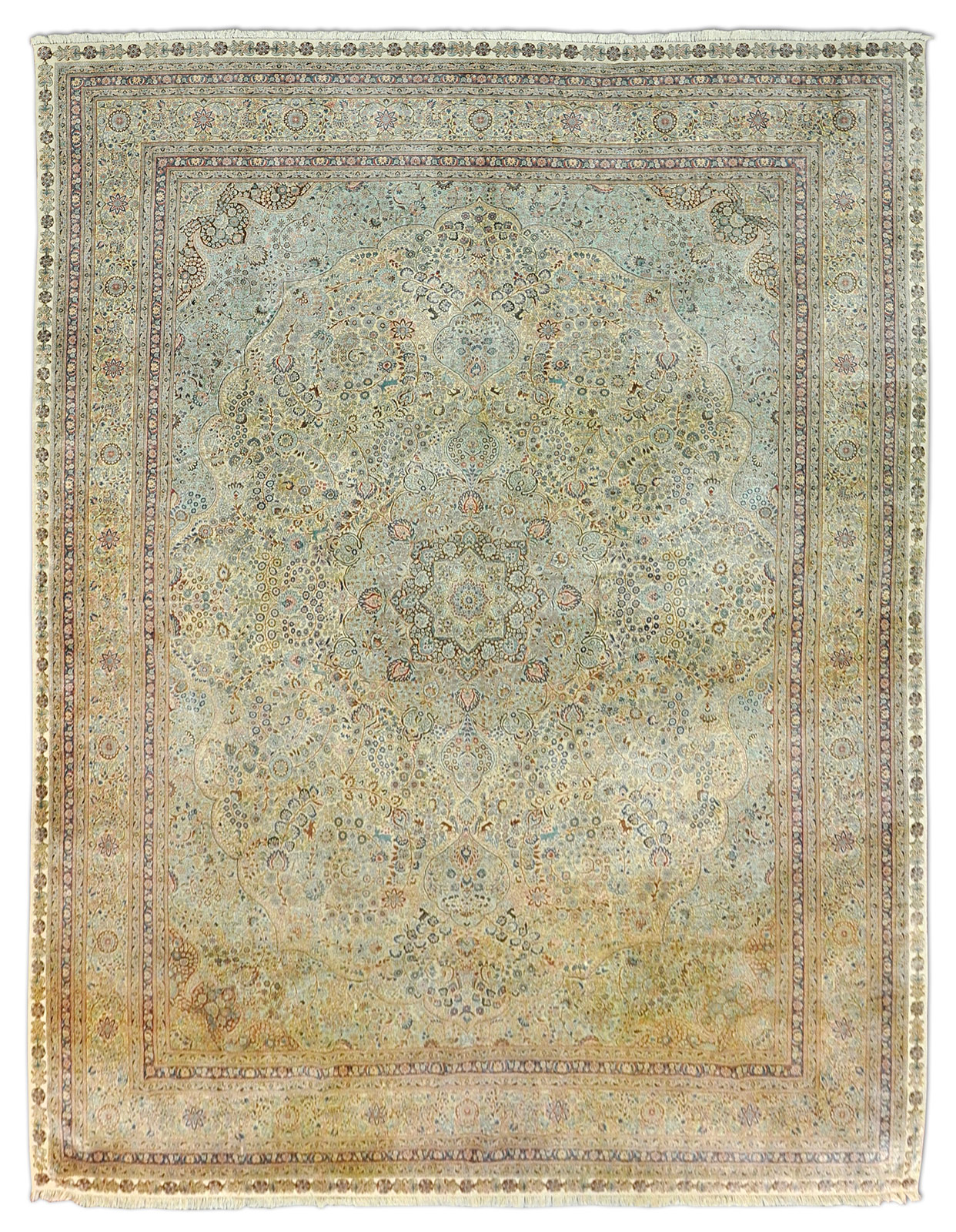 Hereke Seidenteppich neu China | Medaillon Hereke Seidenteppich neu China | Medaillon