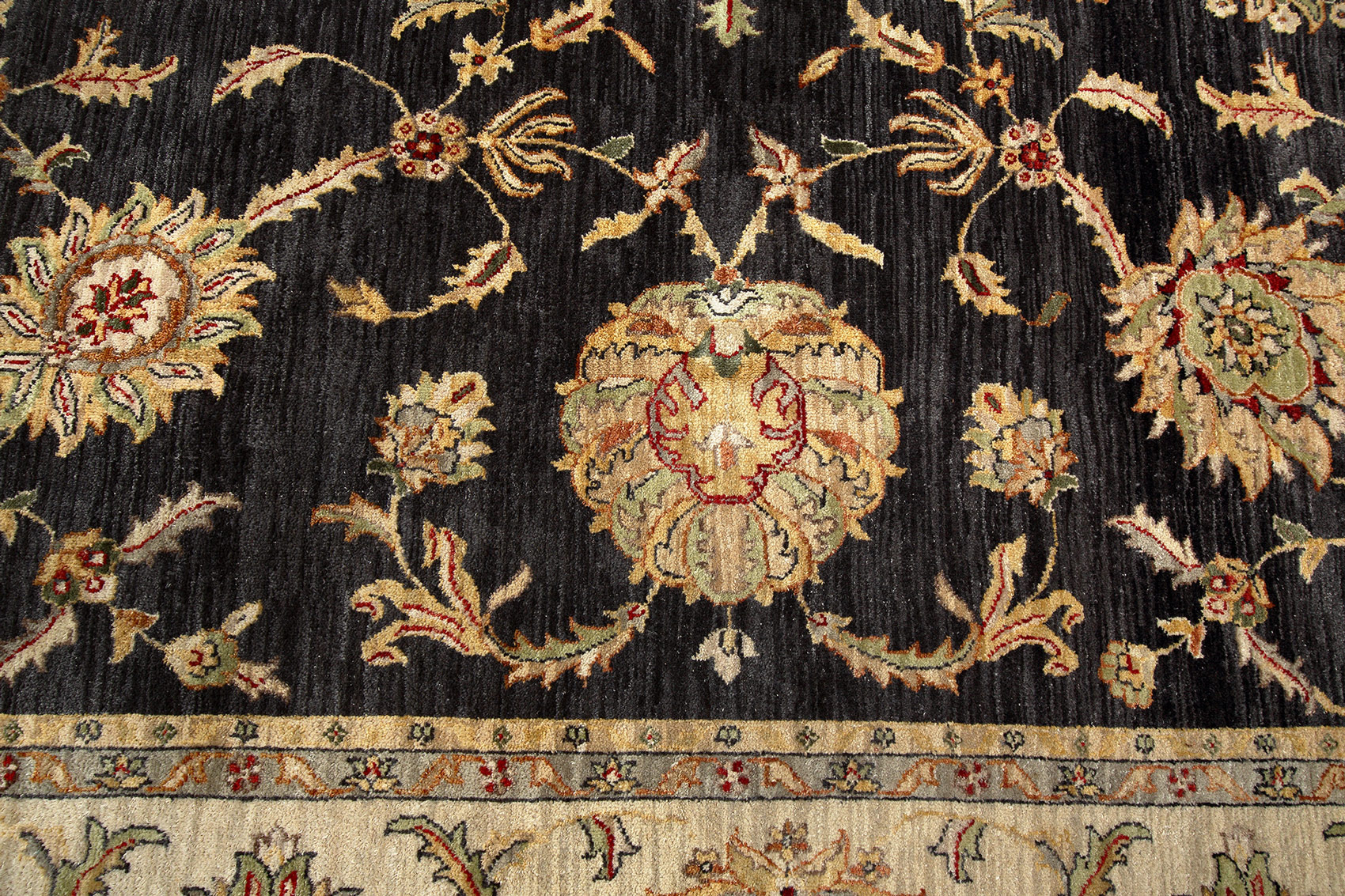 Ziegler Orientteppich Indien neu | Floral
