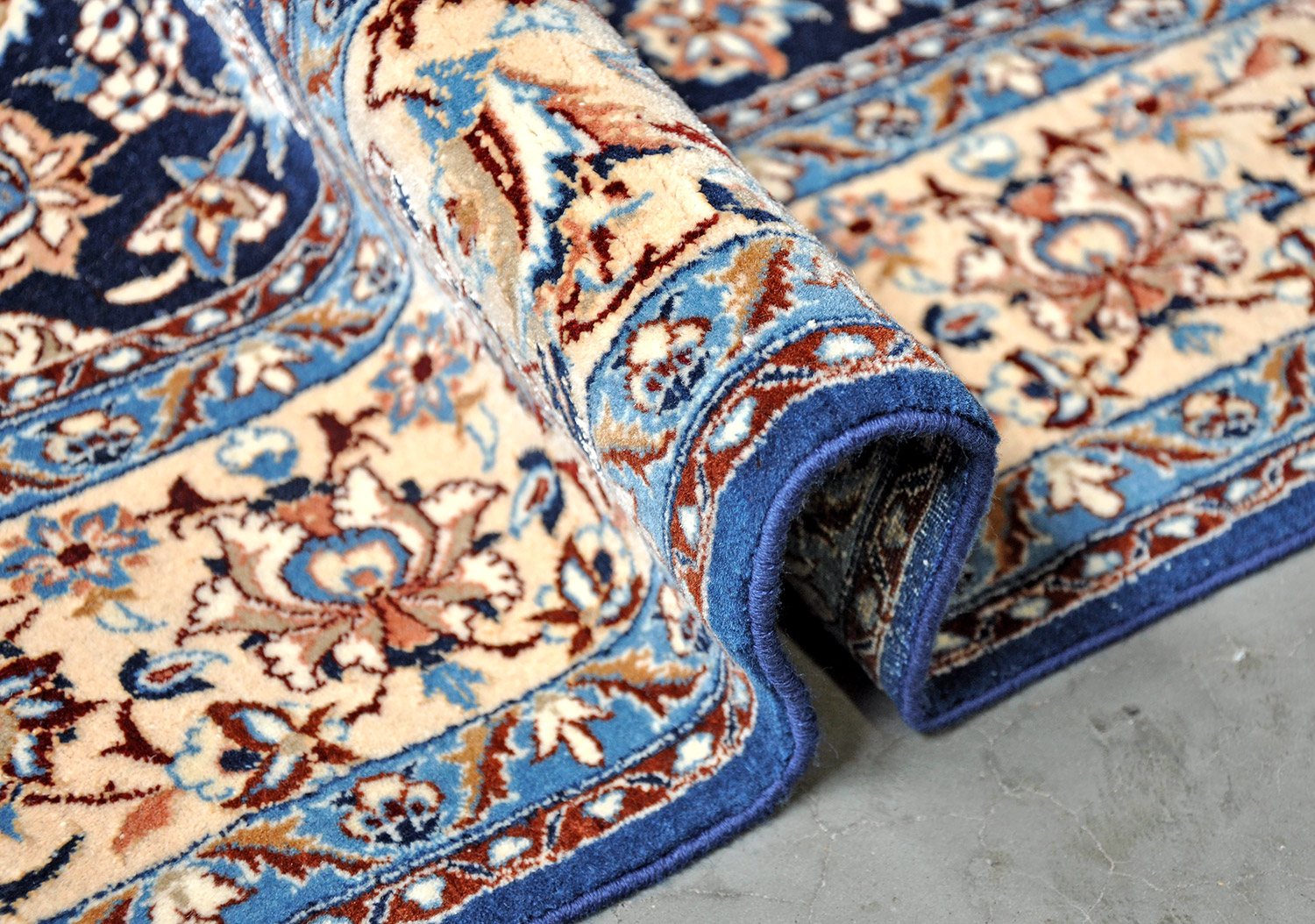 Isfahan Perserteppich neu | Korkwolle