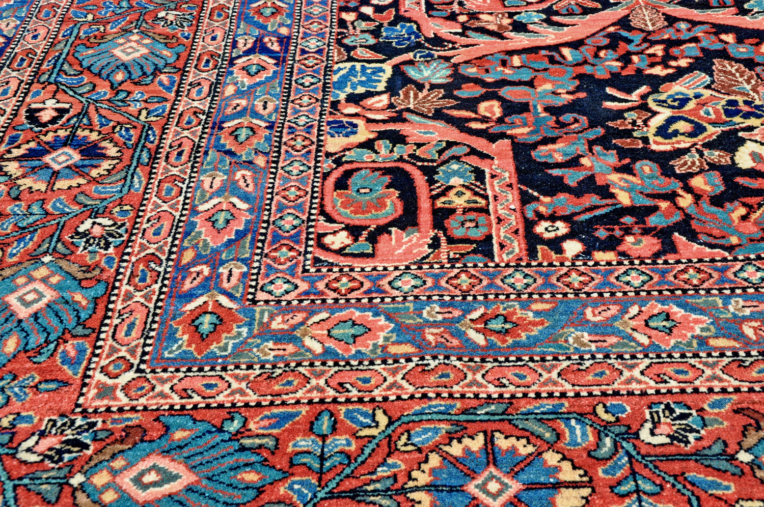 Sarough Mostofi Perserteppich alt | Westpersien um 1930