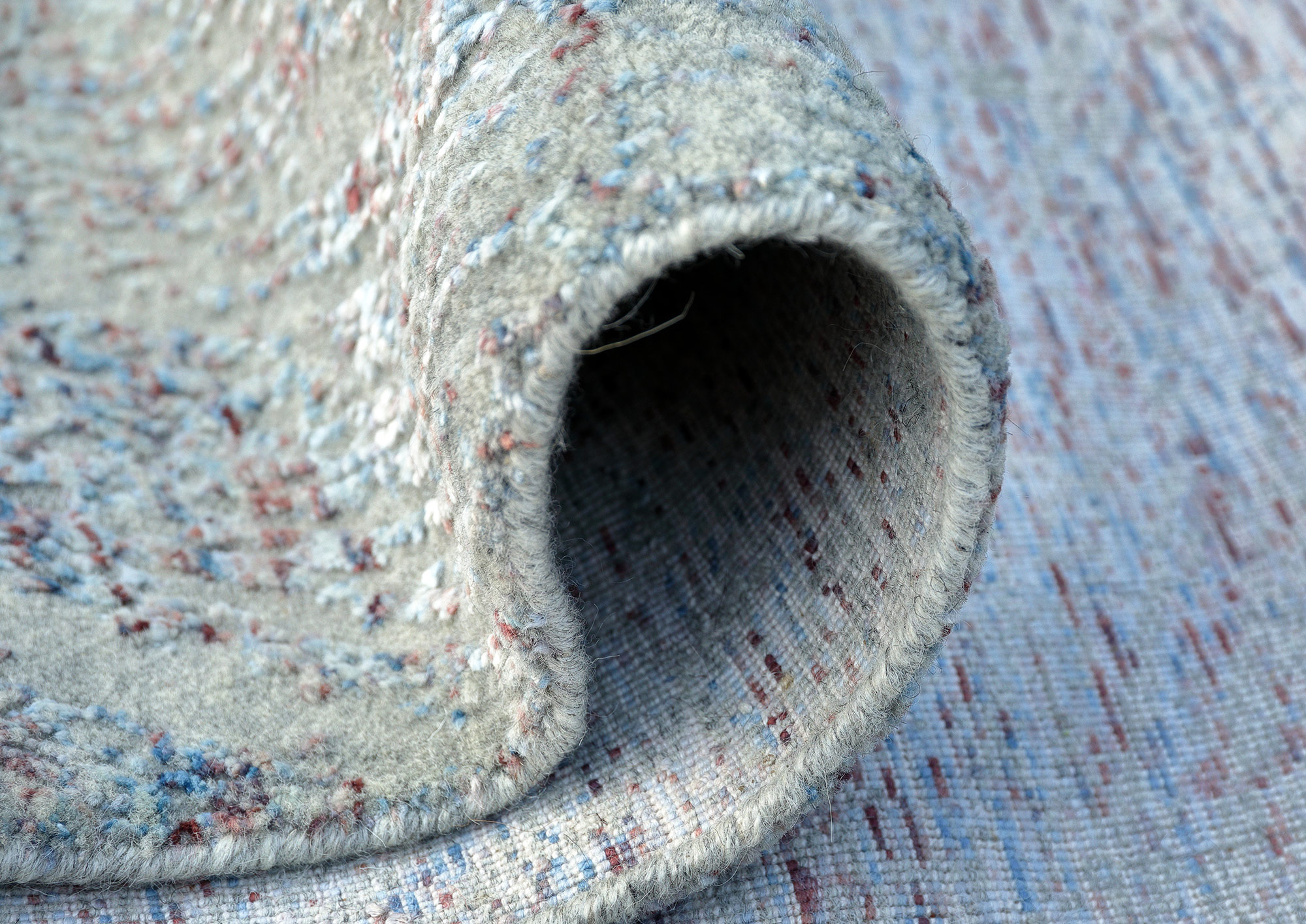 Thomas Teppich Handloom Jaquard Fine | Silver/Multi