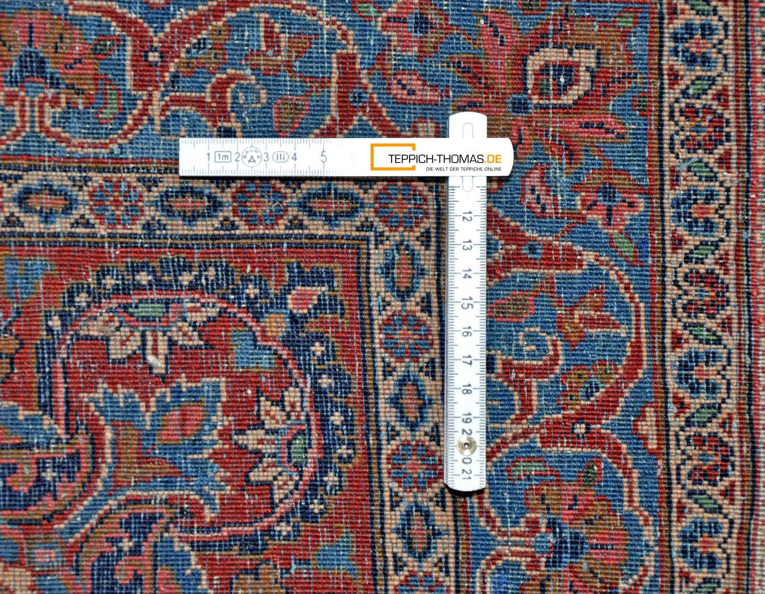 Ghaswin Perserteppich alt Übermaß | Medaillon