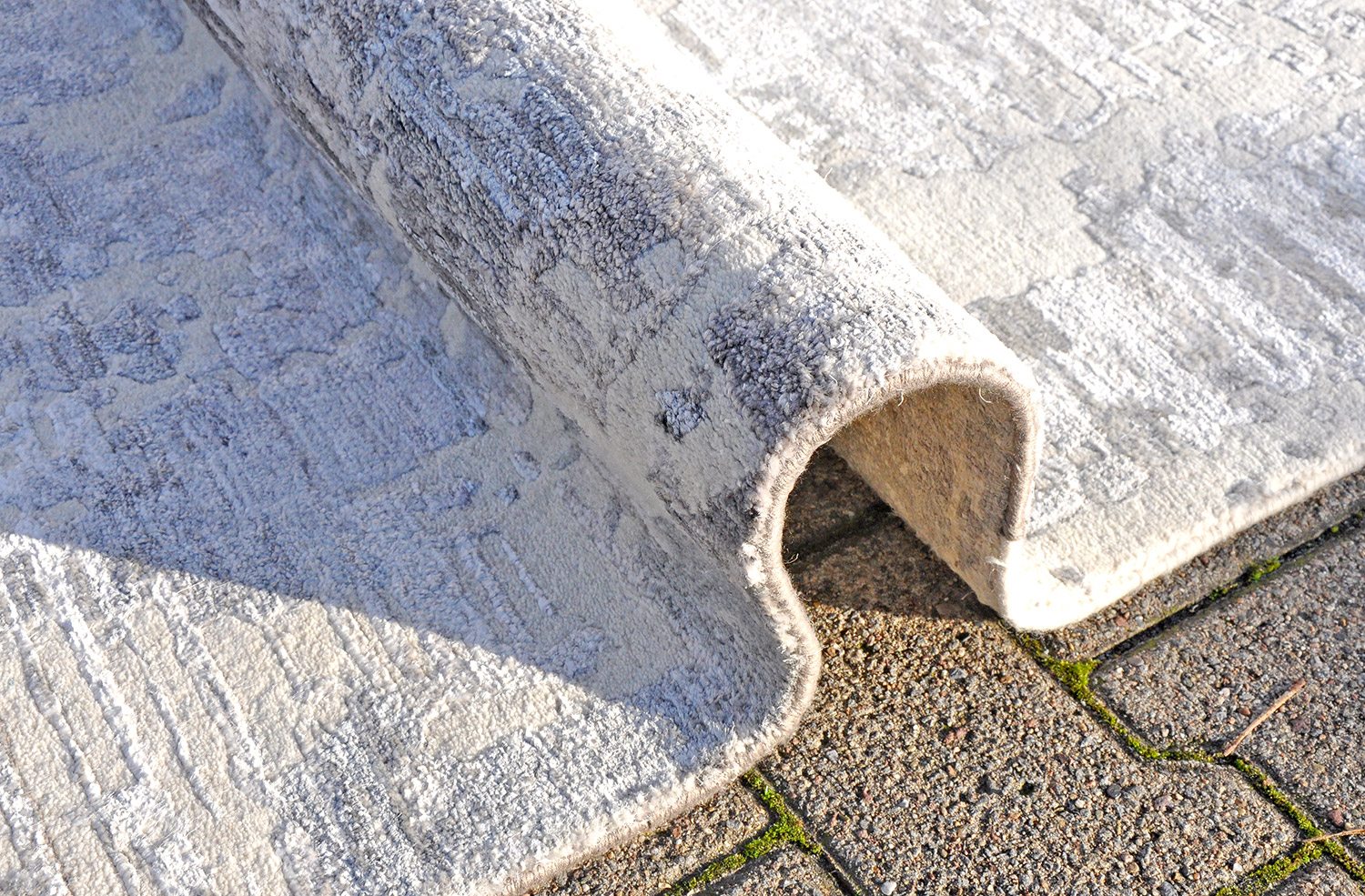 Thomas Designteppich Tibetan | silber