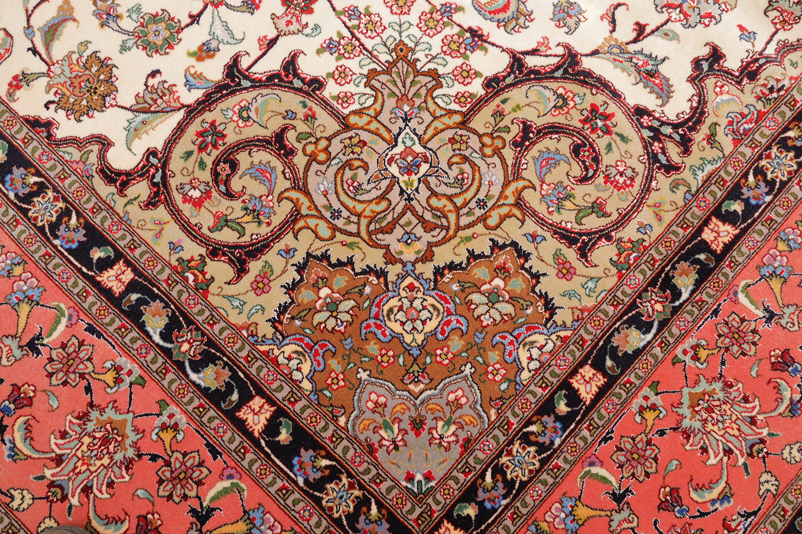 Täbriz Perserteppich neu 50 Radj | Floral