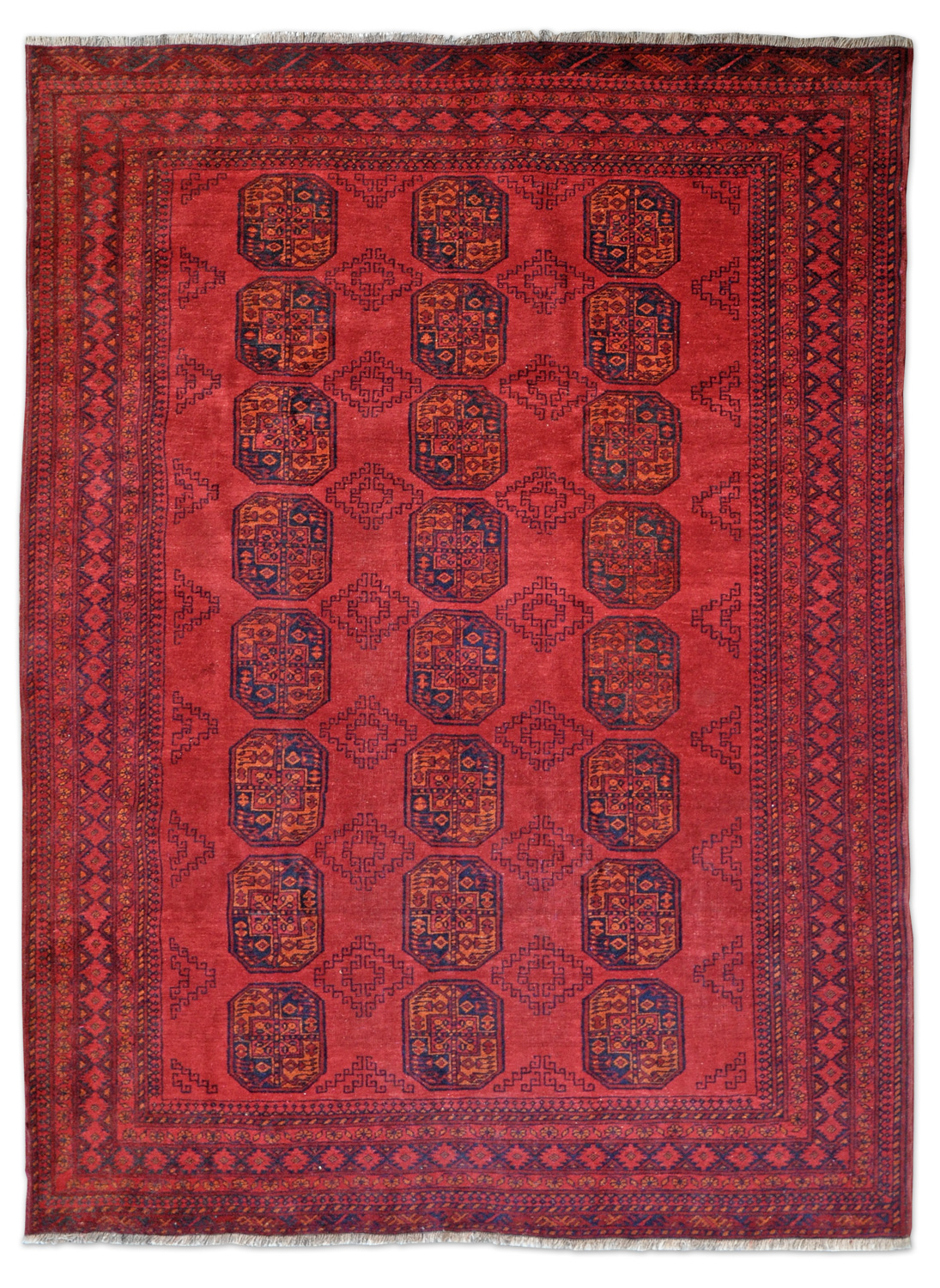 Ersari Orientteppich Turkestan alt | Güllmuster Ersari Orientteppich Turkestan alt | Güllmuster