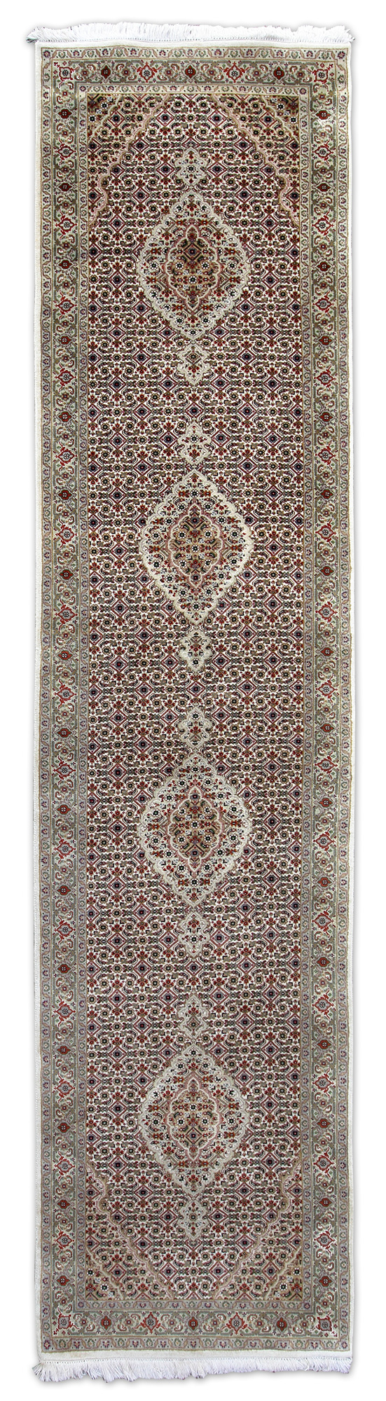 Täbriz Mahi Orientteppich Indien neu | Schurwolle