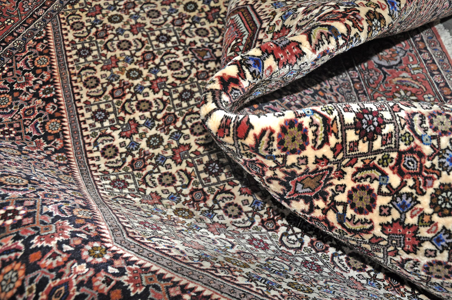 Bidjar Perserteppich neu | Herati-Muster