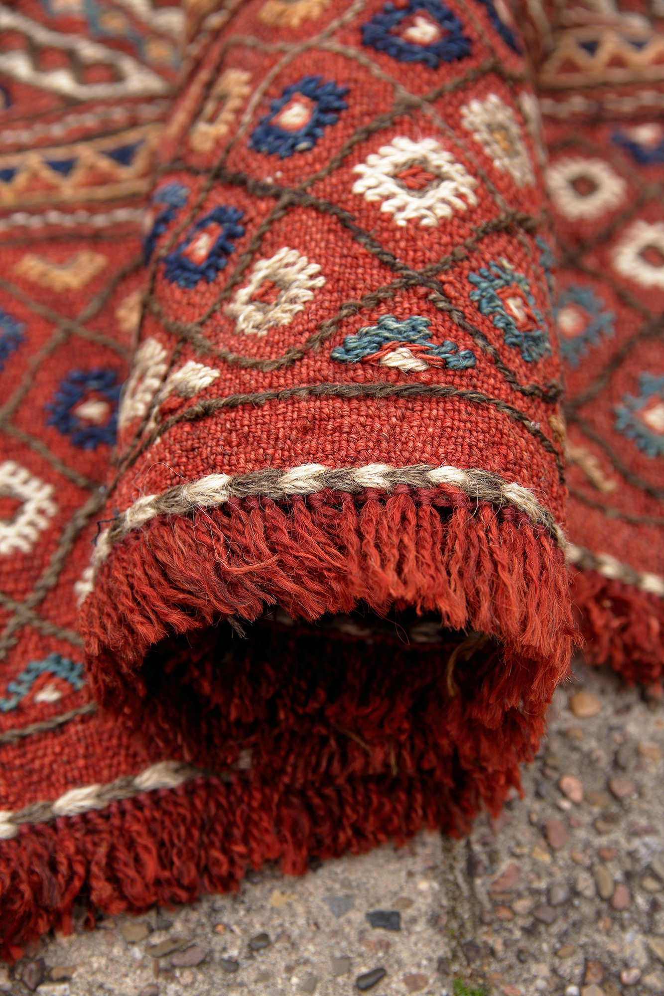 Ghaschghai Soumak Perserteppich antik | Floral