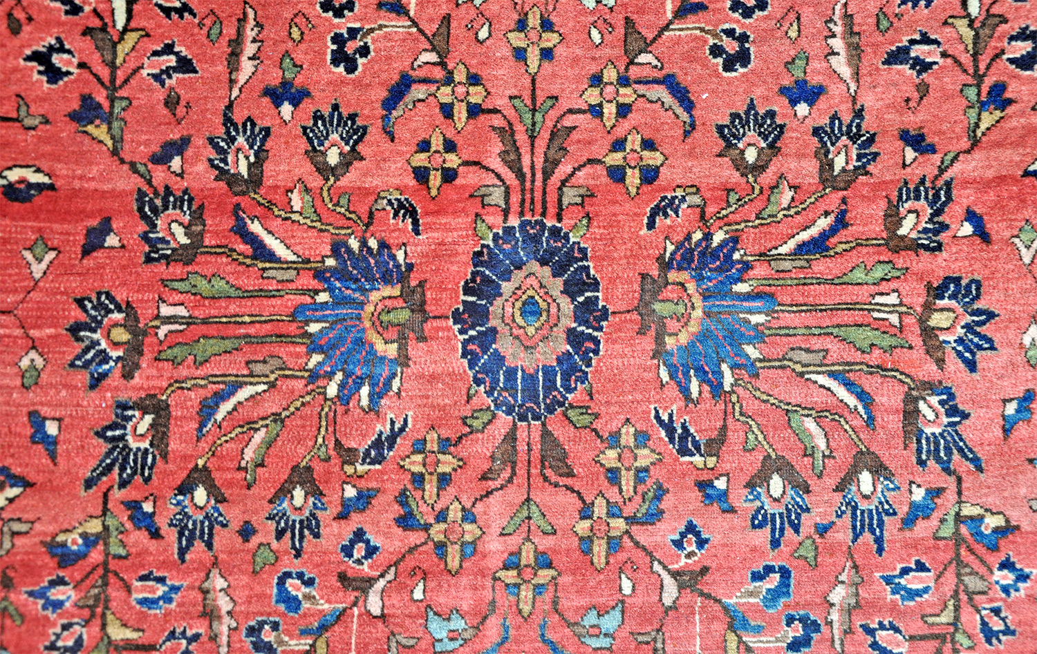 Sarough Perserteppich alt | Medaillon