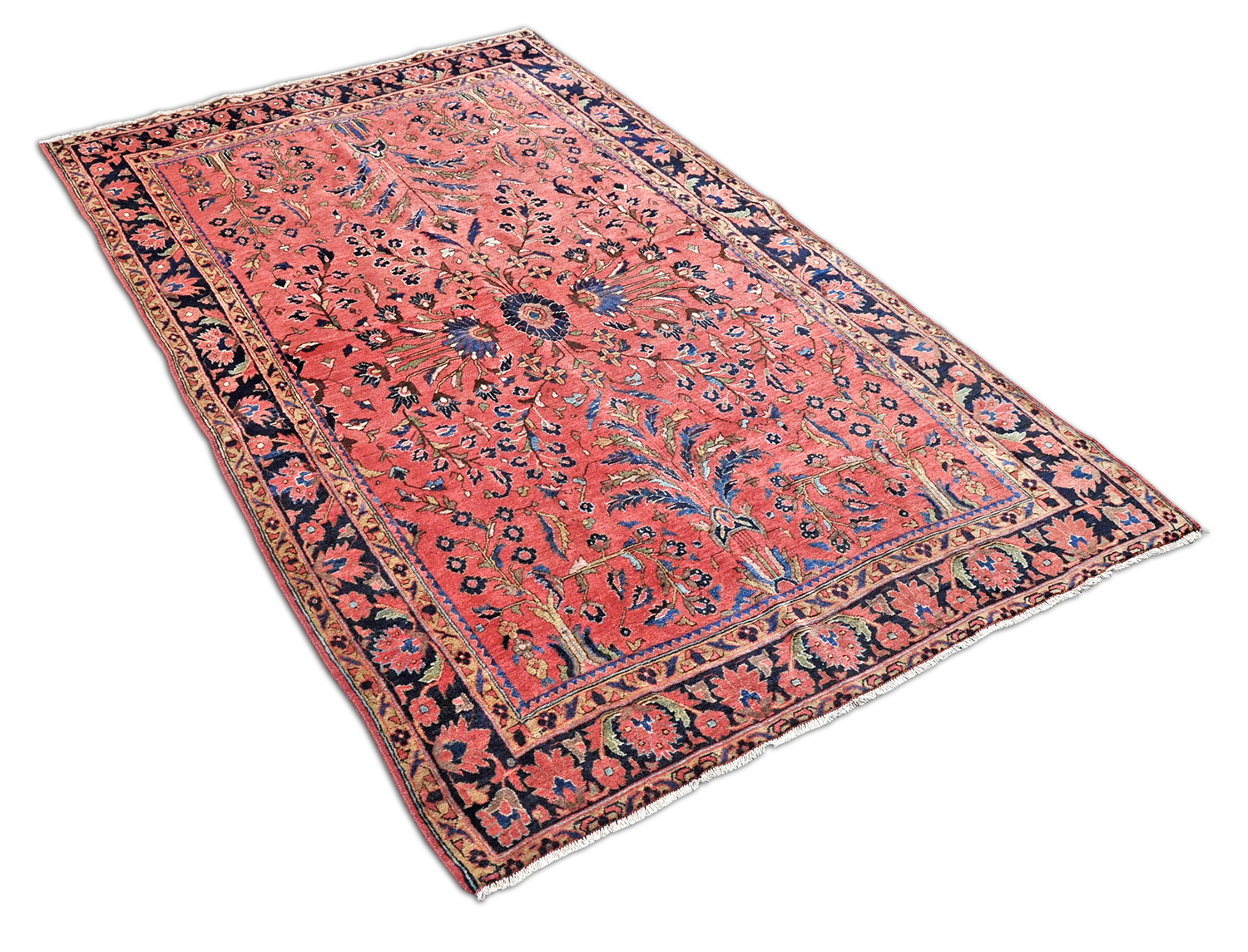 Sarough Perserteppich alt | Medaillon