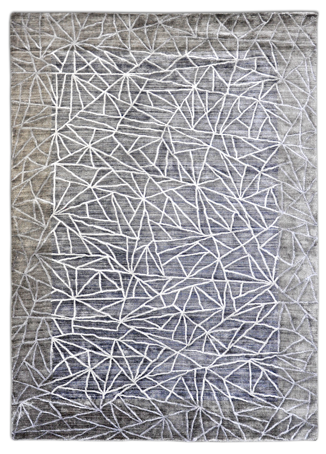 Thomas Handloomteppich Spider Web | grau