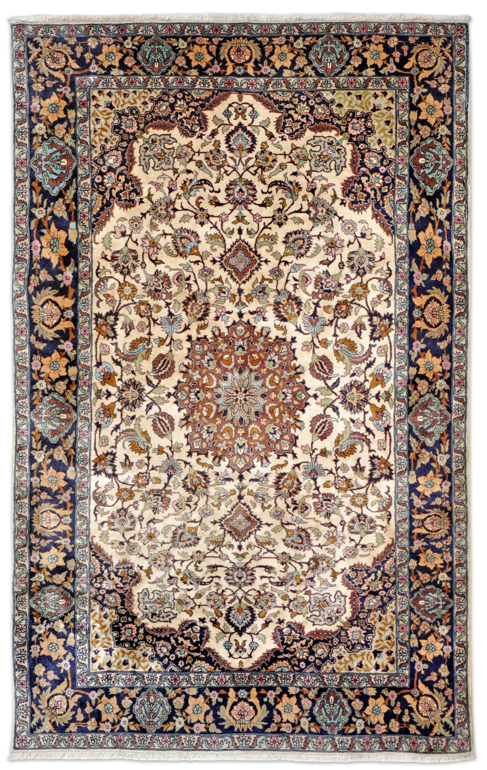 Isfahan Orientteppich Pakistan | Medaillon Isfahan Orientteppich Pakistan | Medaillon