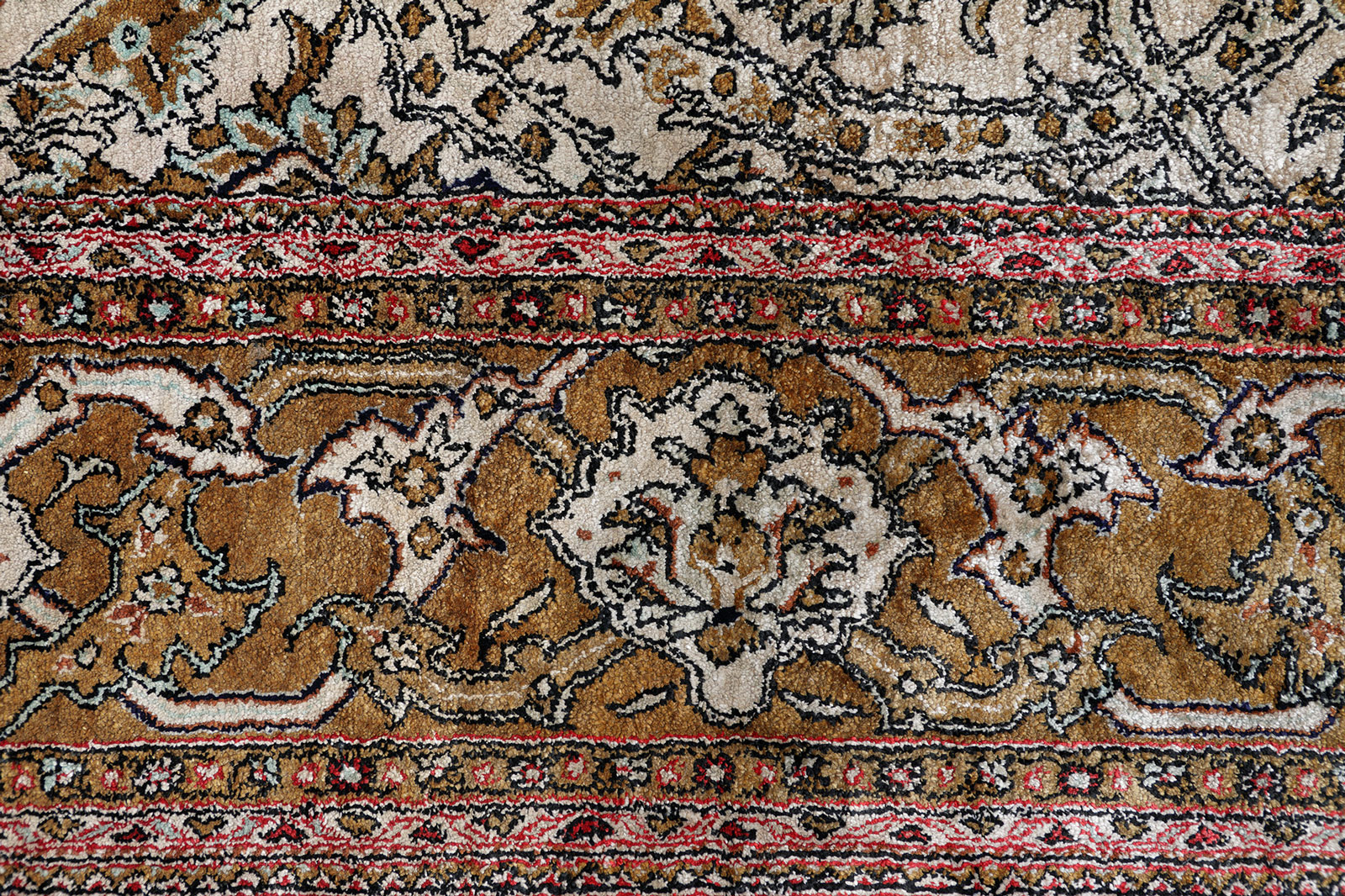 Ghom Perserteppich Seidenteppich neu | Seide